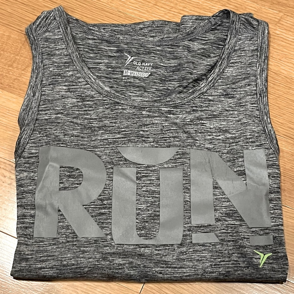 ❗️LAST CHANCE Old Navy Dry Fit Run Spacedye Graphic Tank Small